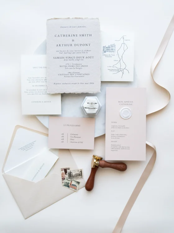 Bespoke Wedding stationery